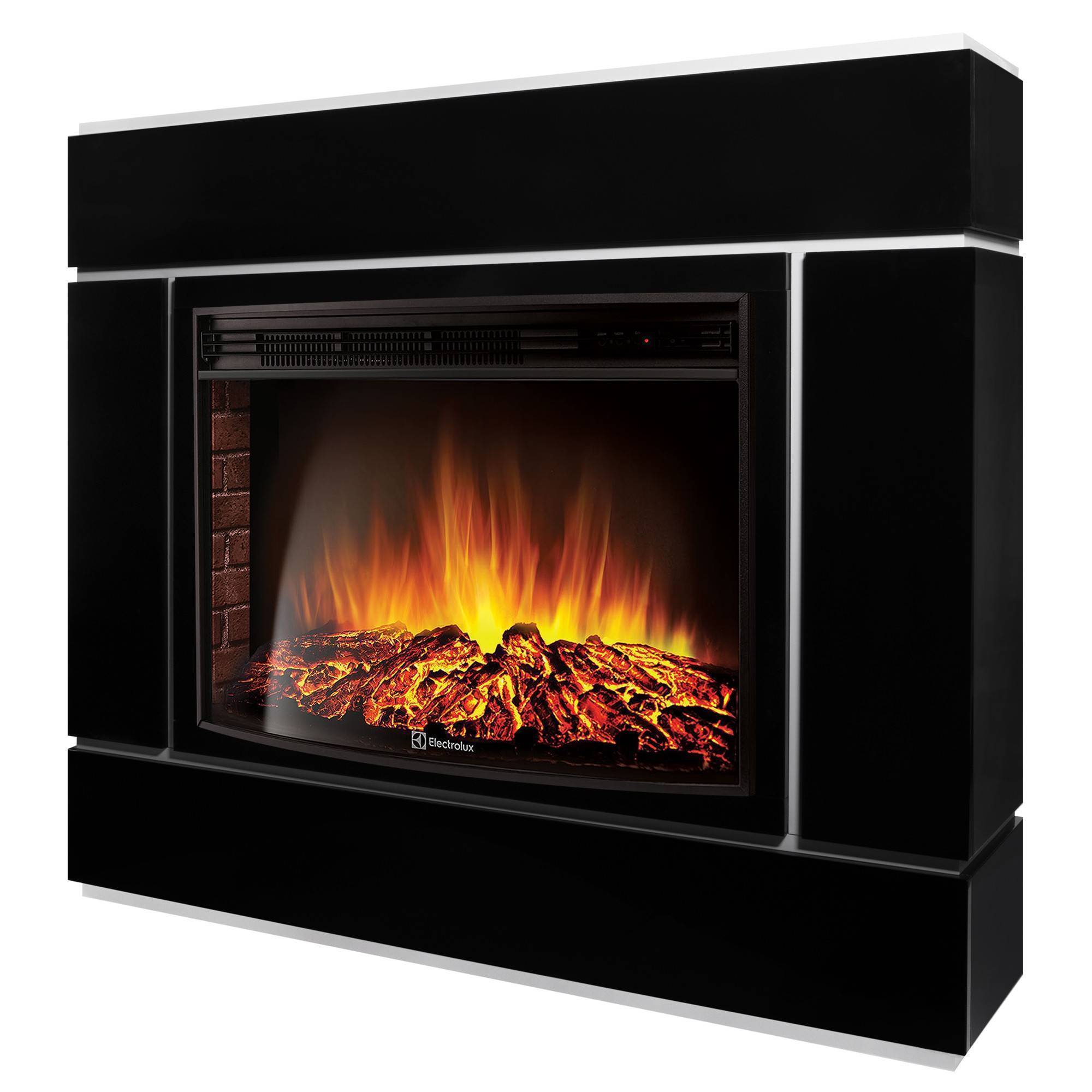 Портал для электрокамина Firelight Lacado 30 черный 1524180