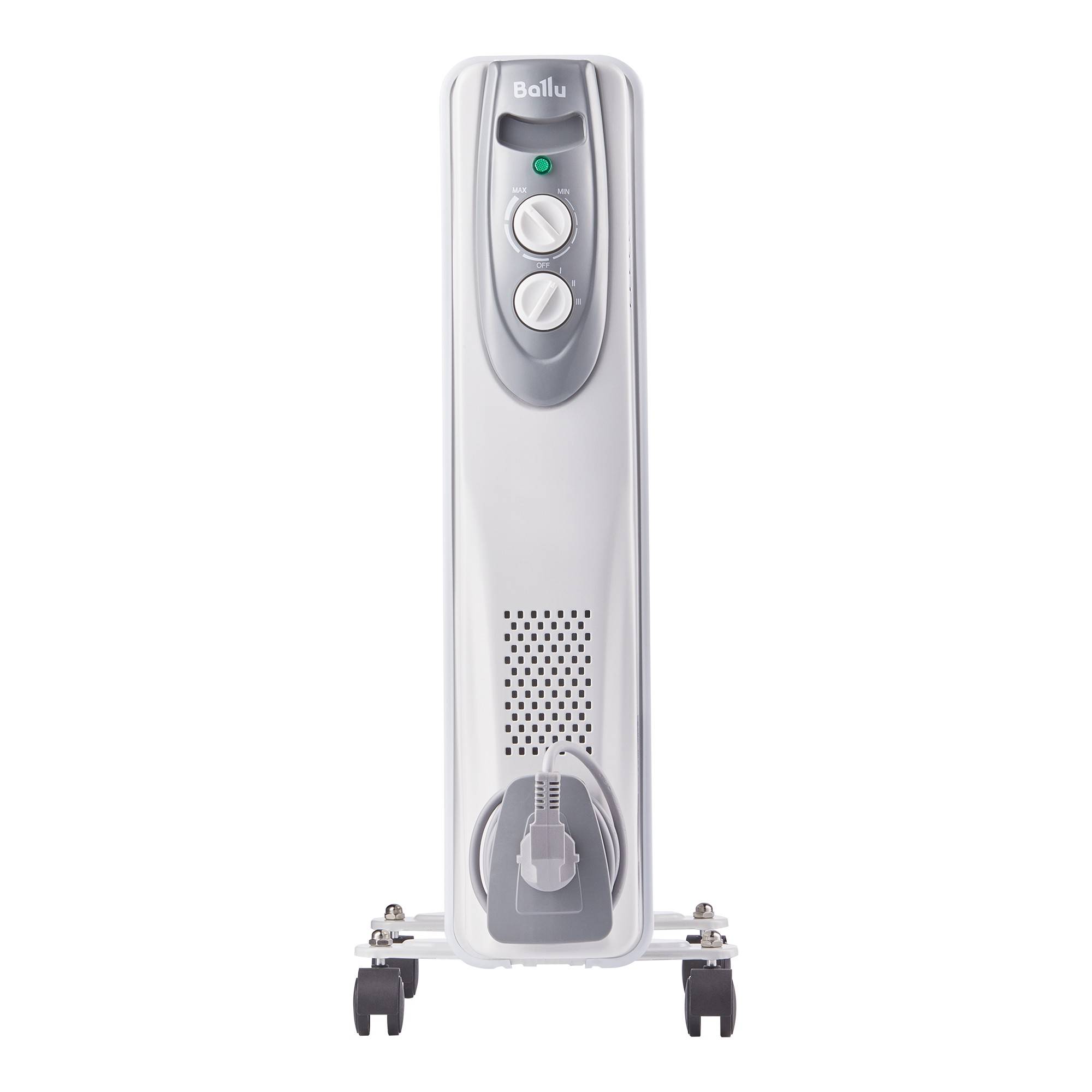 Масляный радиатор Ballu Classic Grey BOH/CL-11GRN 2200 Вт 11 секций BOH/CL-11GRN