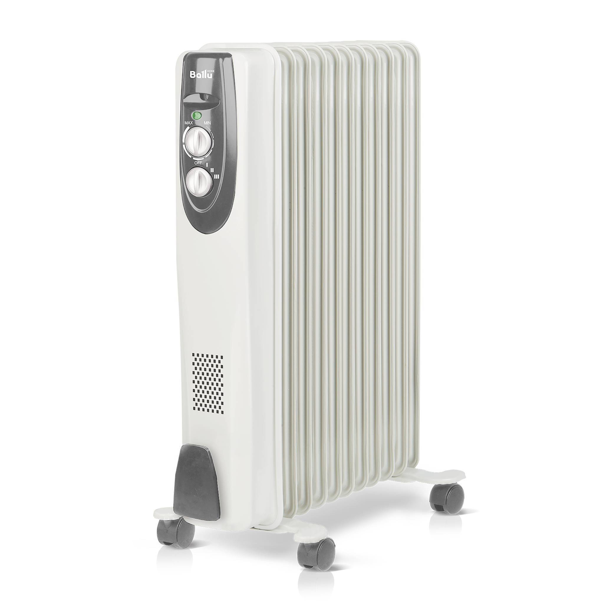 Масляный радиатор Ballu Classic Grey BOH/CL-11GRN 2200 Вт 11 секций BOH/CL-11GRN