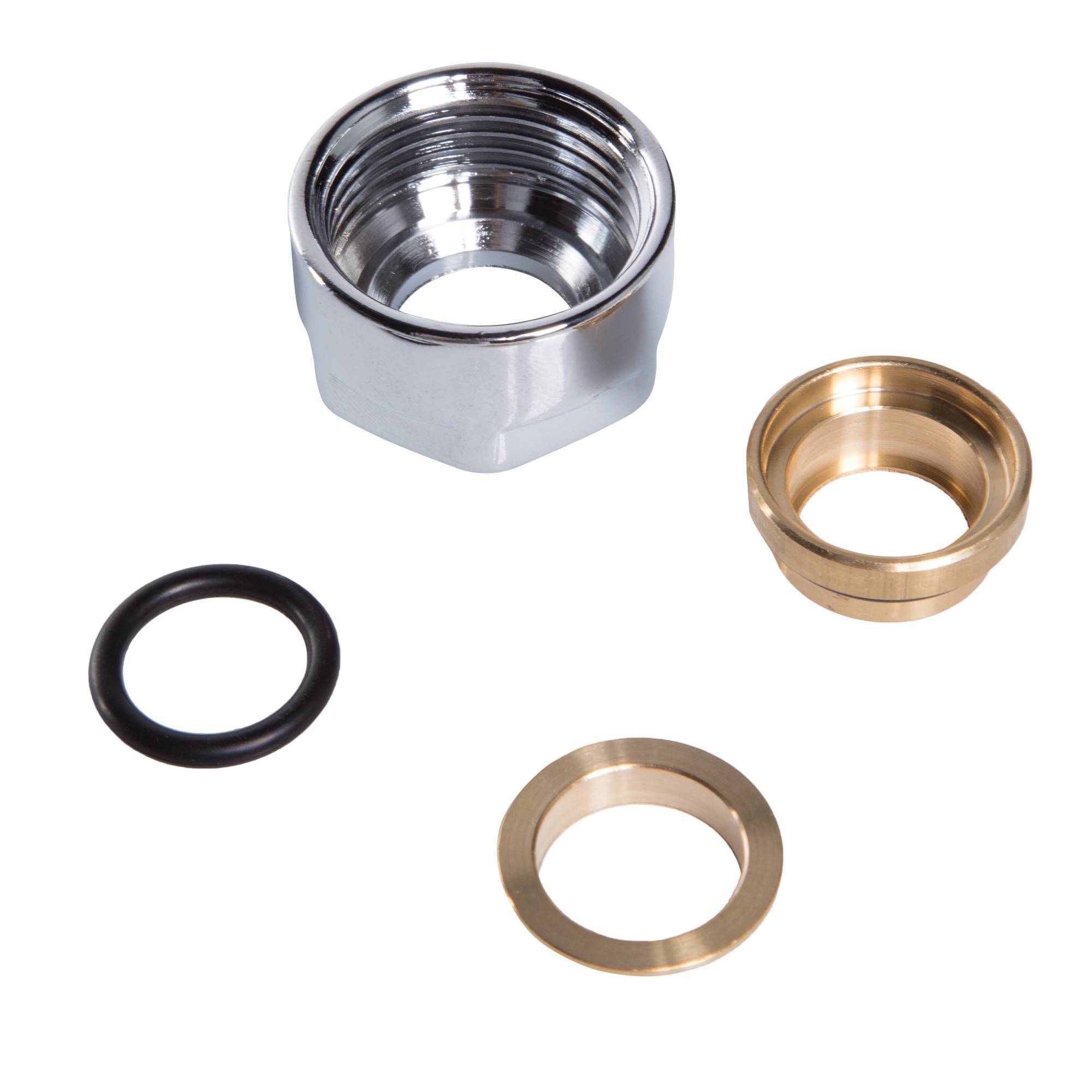 Набор подключения арматуры Royal Thermo Design 1/2 ВР - 15 мм хром НС-1500688