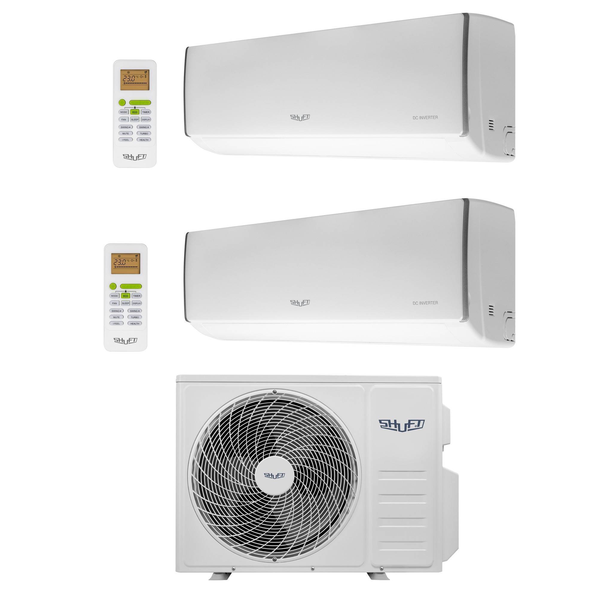 Инверторная мульти сплит-система Shuft Multizone SFMS/I-07+07 HB / FMI-14-2/N8