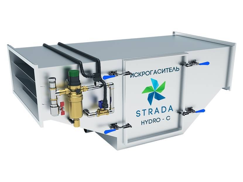 Искрогаситель Strada Hydro C 3.0 3000 м3/ч Hydro C 3.0