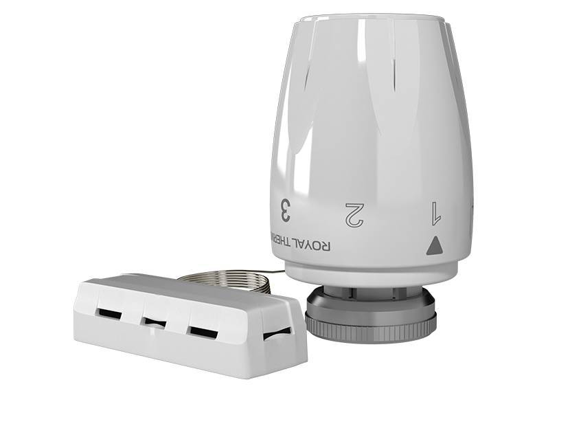 Термоголовка жидкостная Royal Thermo с выносным датчиком M30x1.5 RTE 50.030