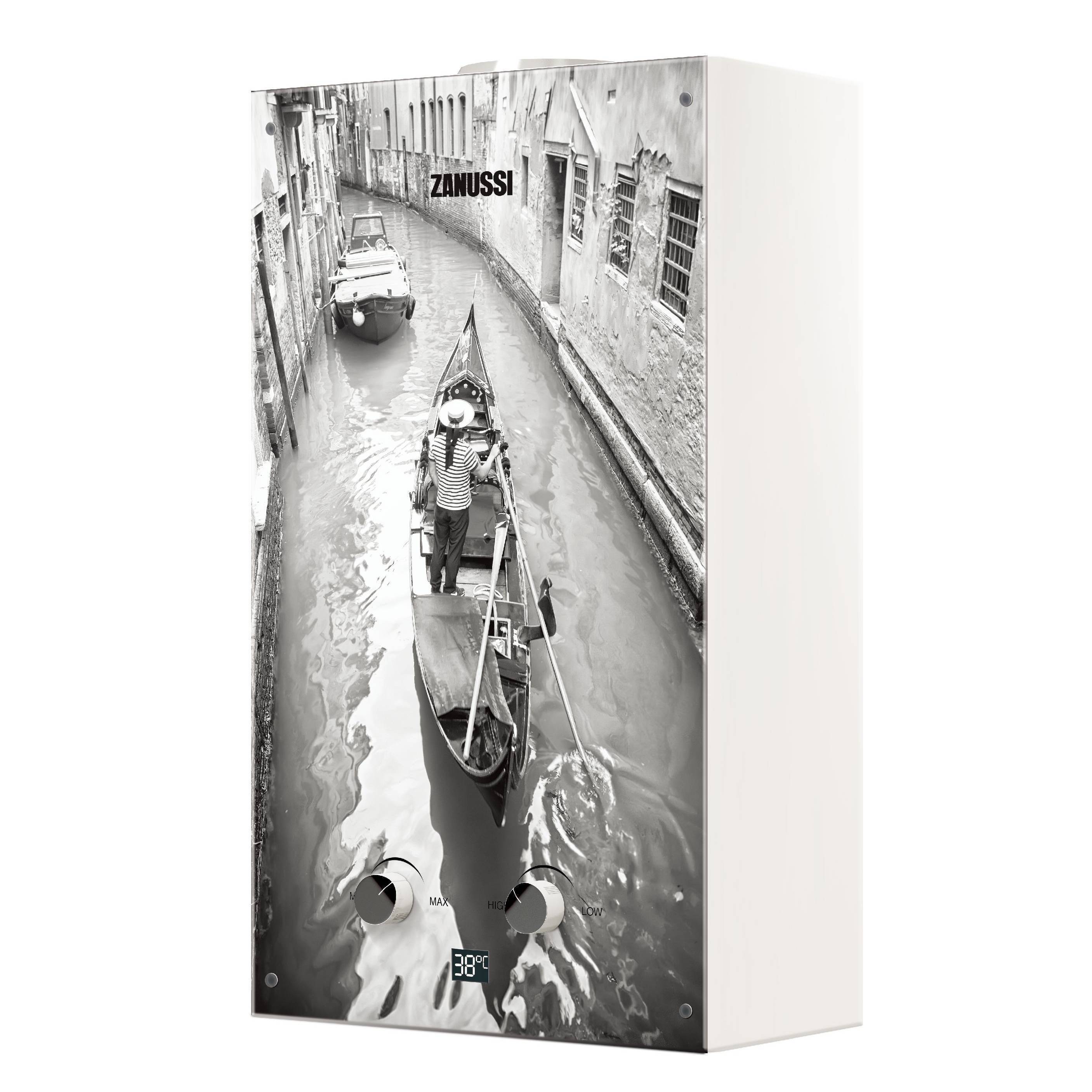 Газовая колонка Zanussi GWH 10 Fonte Glass Venezia