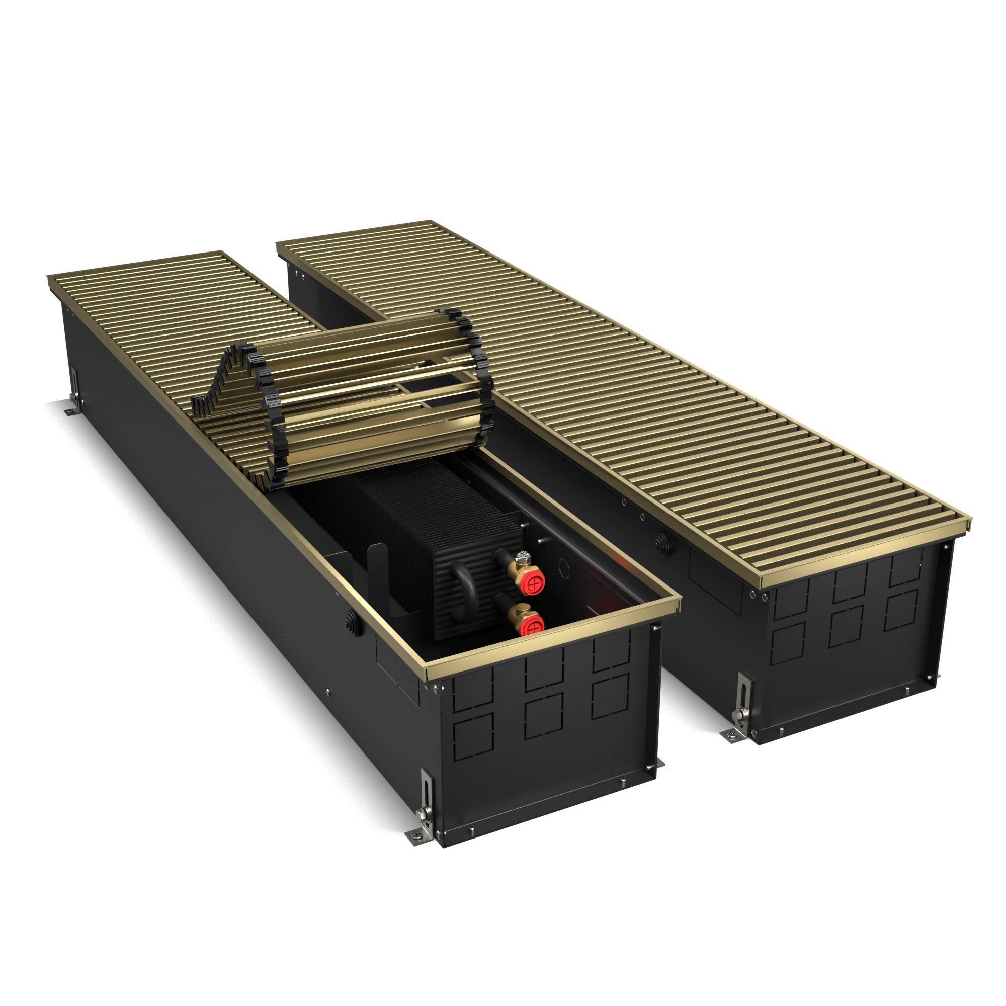 Конвектор внутрипольный Royal Thermo ATRIUM 250x90x900 мм RG-U-LB НС-1477610