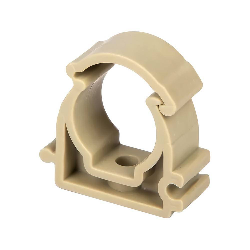 Опора для труб с фиксатором Lammin PPR 20 мм серая НС-1641858