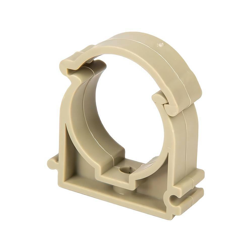 Опора для труб Lammin PPR с фиксатором 32 мм серая 1641861