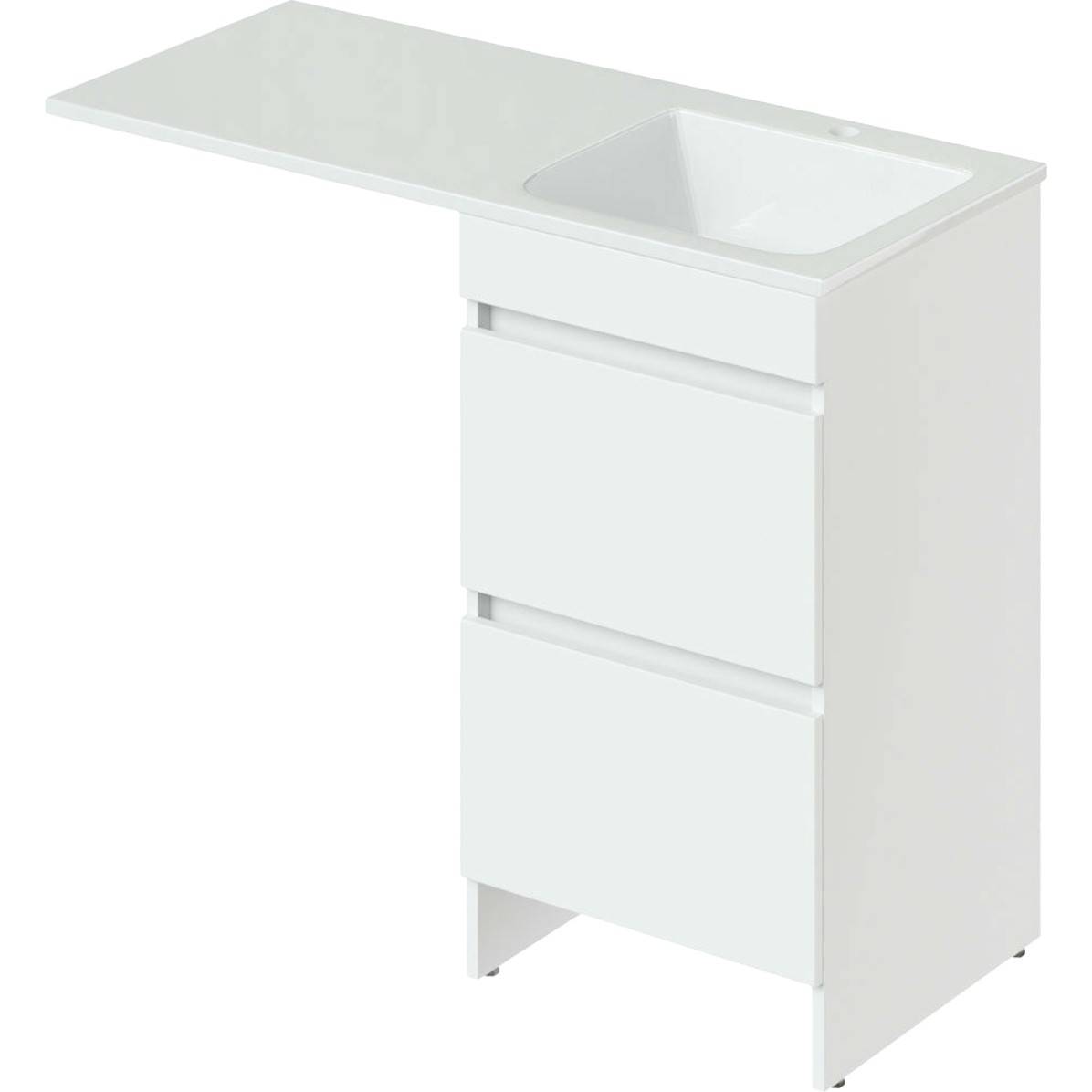 Раковина Orange 110 см правая под стиральную машину ST-110RAR