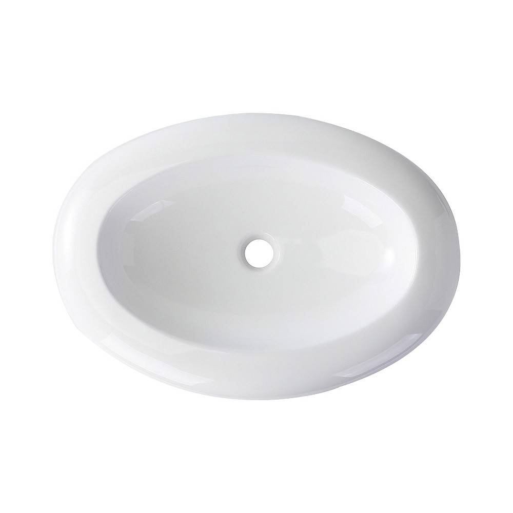 Раковина накладная Orange B08 белая B08-640w