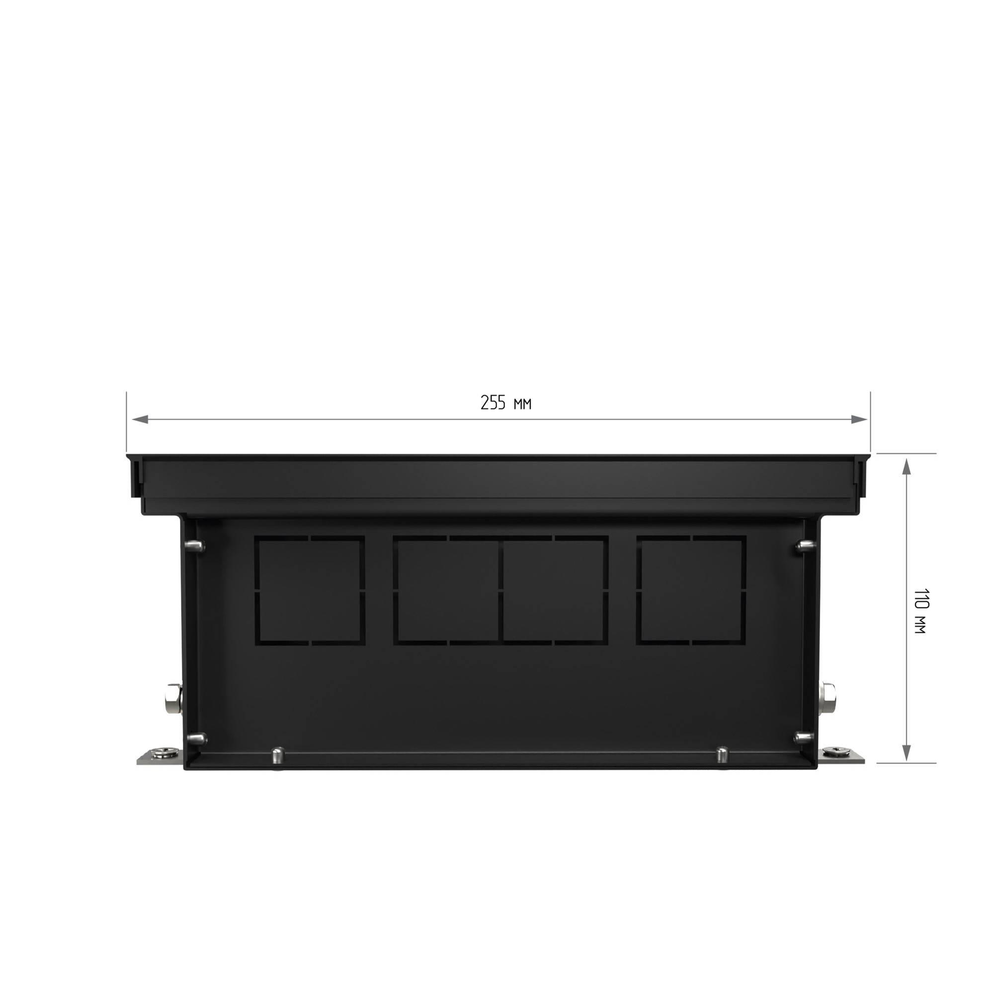 Конвектор внутрипольный Royal Thermo ATRIUM TURBO 110x250x800 мм инверторный DG-U-BL НС-1665996