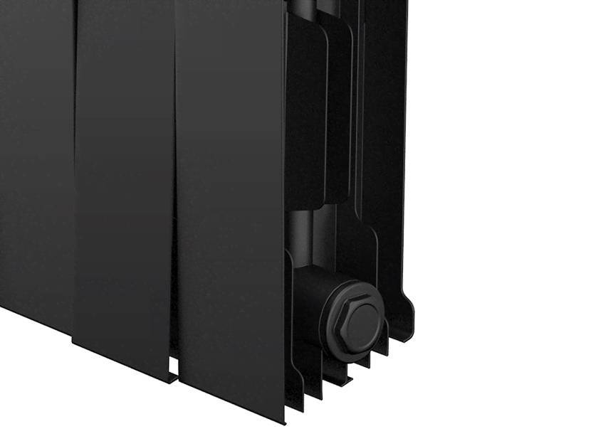 Радиатор биметаллический Royal Thermo PianoForte 200 Noir Sable 10 секций НС-1346001