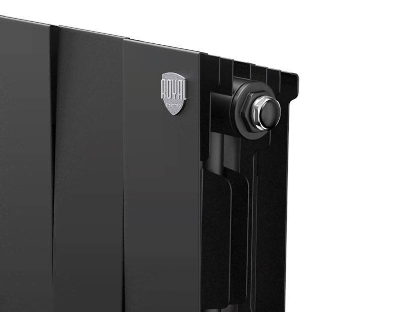Радиатор биметаллический Royal Thermo PianoForte 200 Noir Sable 10 секций НС-1346001