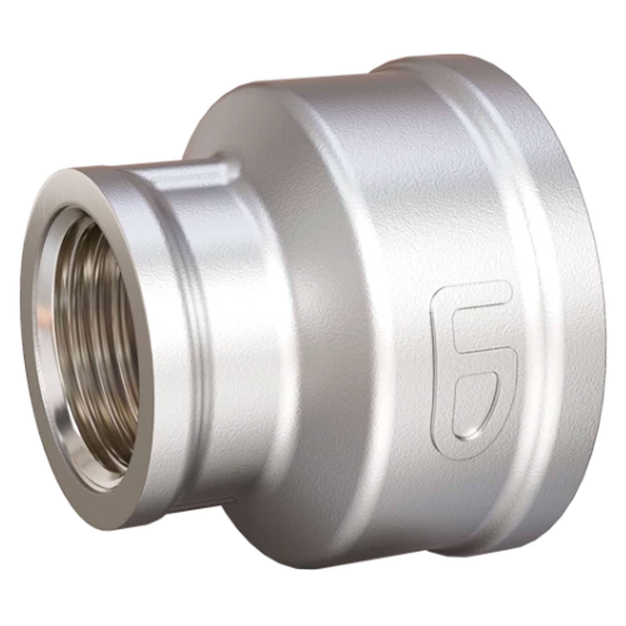 Муфта переходная LD латунная никелированная ВР-ВР 25x20 мм 1558133