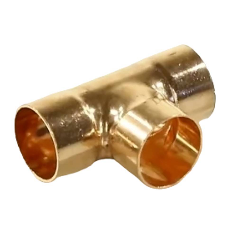 Тройник медный SANHA 5000 5/8 дюйма 15.93 мм под пайку 1635603