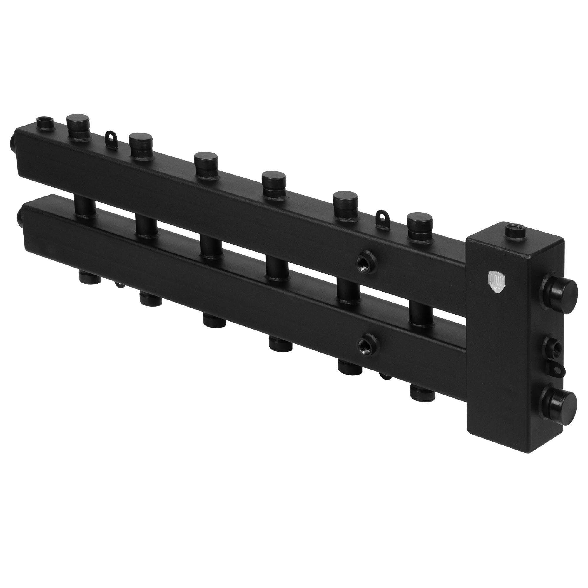 Блок коллекторный с гидрострелкой Royal Thermo 6-7 выходов 60 кВт RTE 50.066