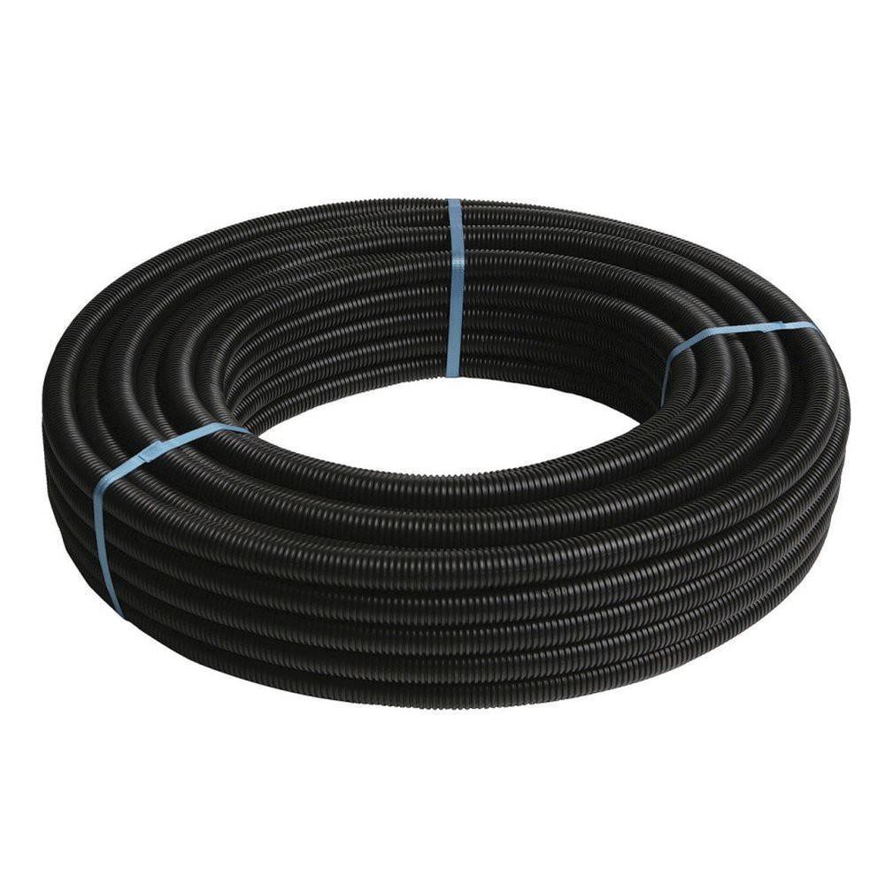 Труба защитная гофрированная Henco 31 мм черная (для труб 20 мм) 50 м 1644432