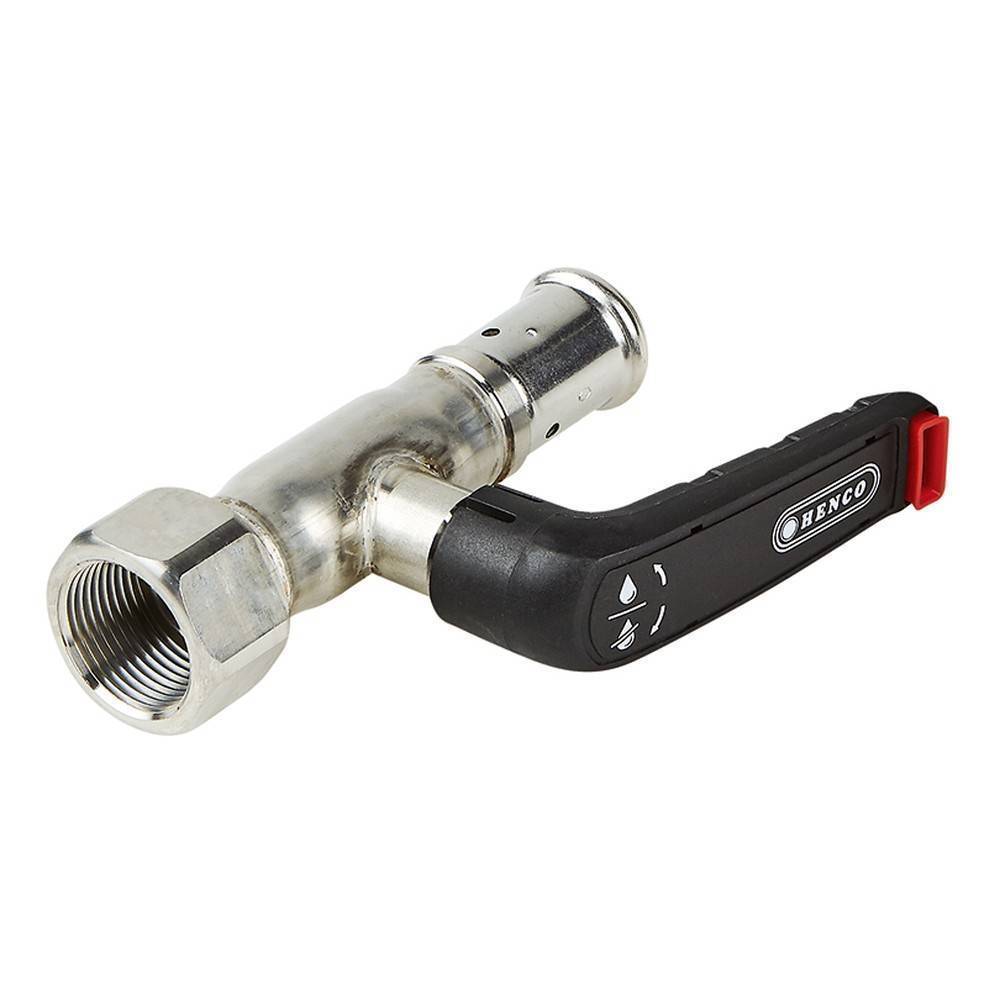 Кран шаровой Henco из нержавеющей стали пресс-ВР 20x3/4 17-2006