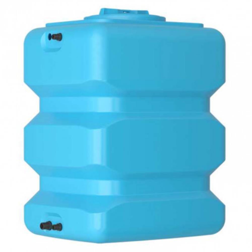 Бак для воды Акватек ATP-500 прямоугольный синий с поплавком ATP-500
