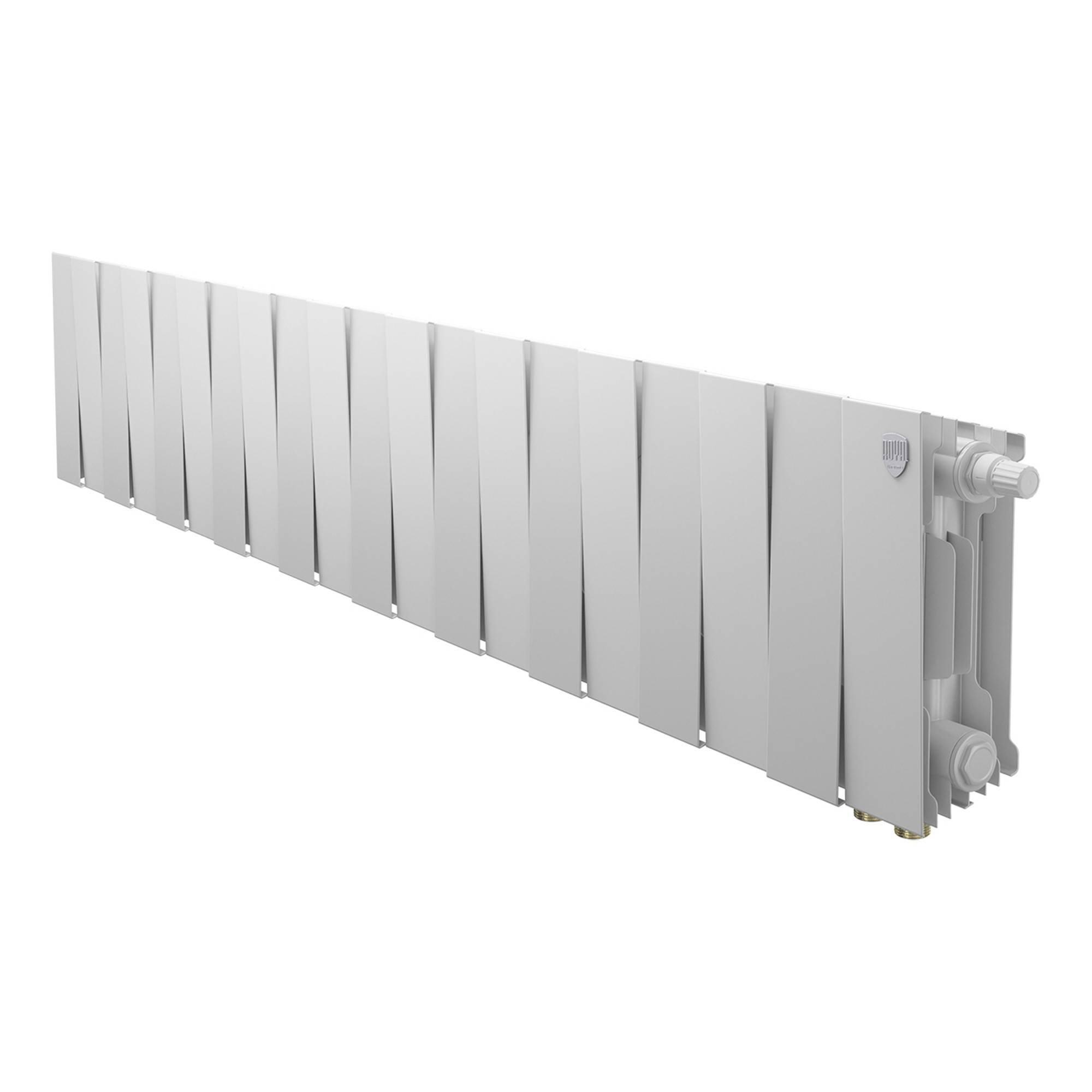 Радиатор биметаллический Royal Thermo PianoForte 200 Bianco Traffico 20 секц. нижнее подключение VDR80 1506322