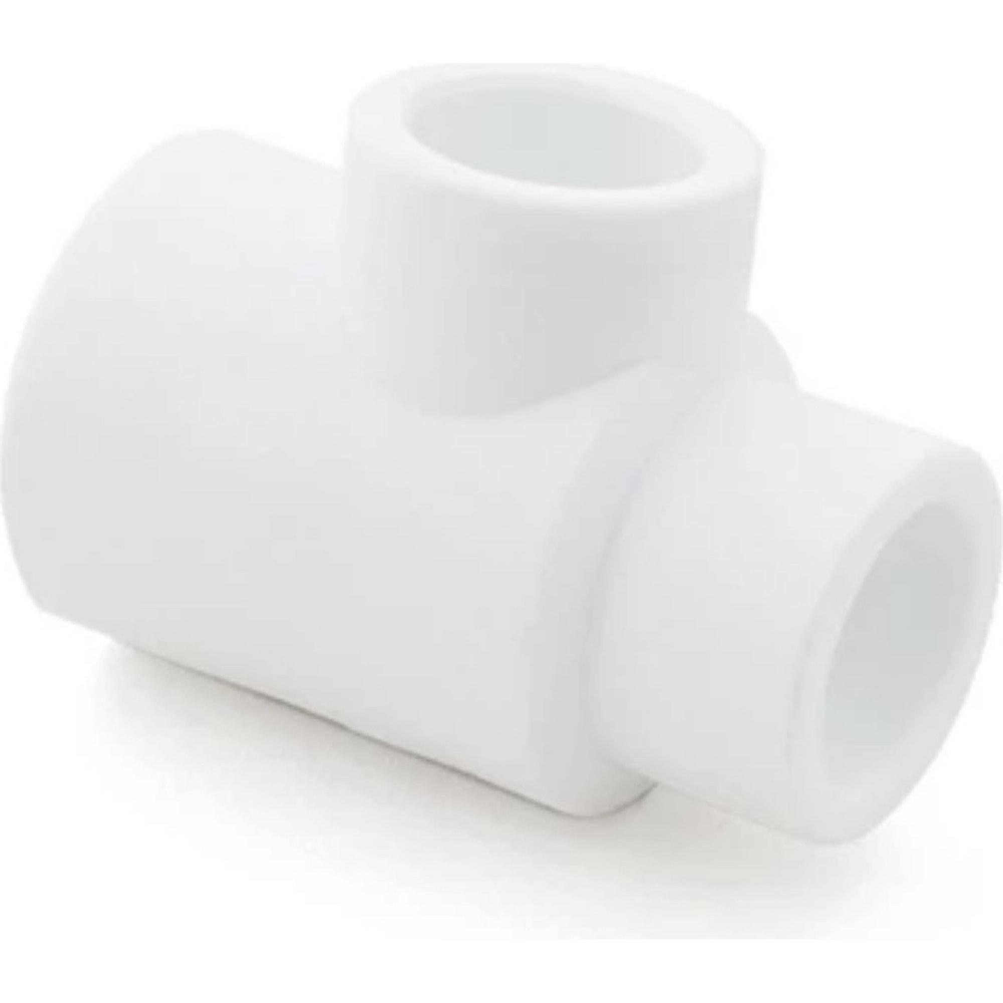 Тройник переходной РТП PP-R 50x32x50 мм белый PN 25 14318