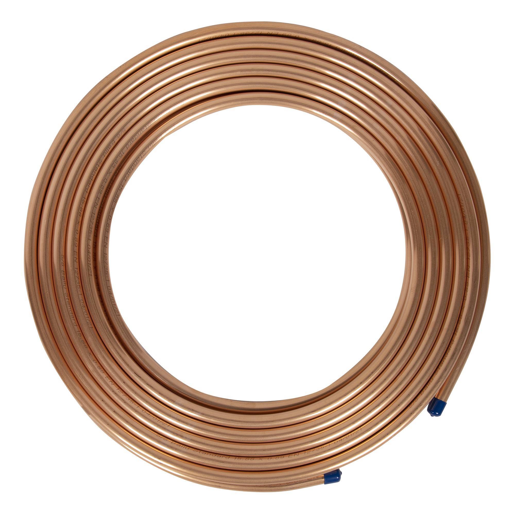 Труба медная отожженная Ballu Standard 5/8 (15.88x0.89 мм) бухта 15 м 1243855