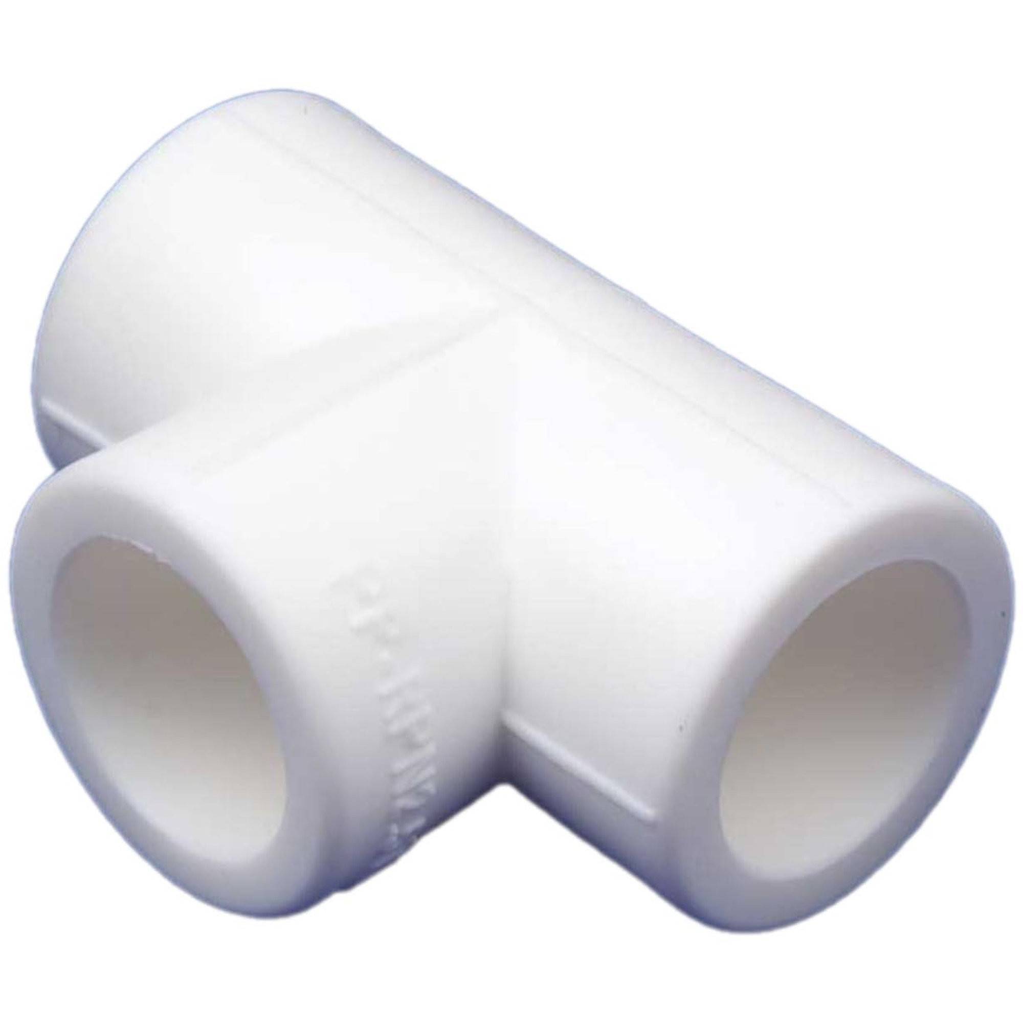 Тройник полипропиленовый MeerPlast PPRC 25 мм белый 1591881