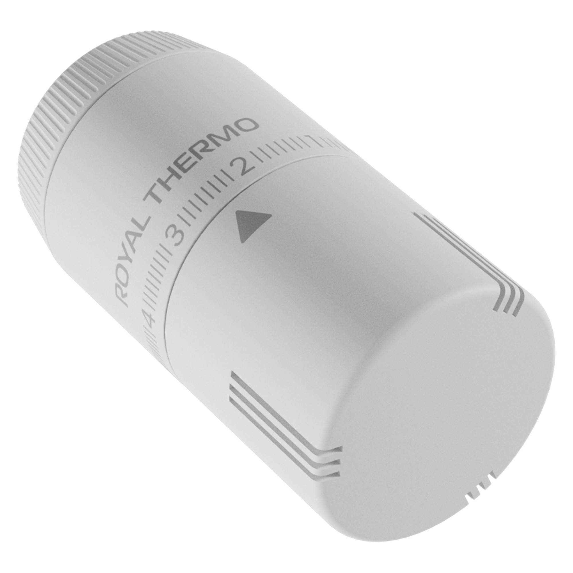 Термоголовка жидкостная Royal Thermo Design M30x1.5 белый soft touch НС-1706295