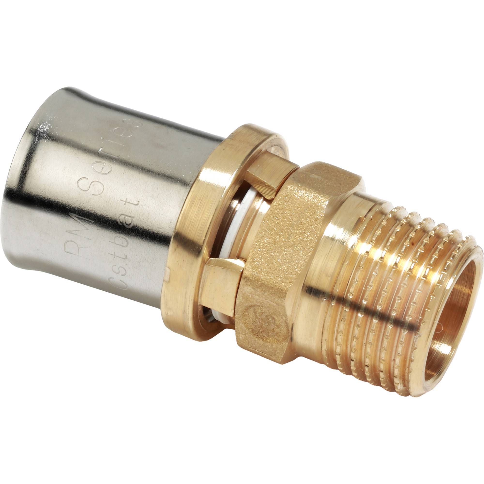 Муфта-пресс Giacomini латунь НР 20х1/2 RM107Y037