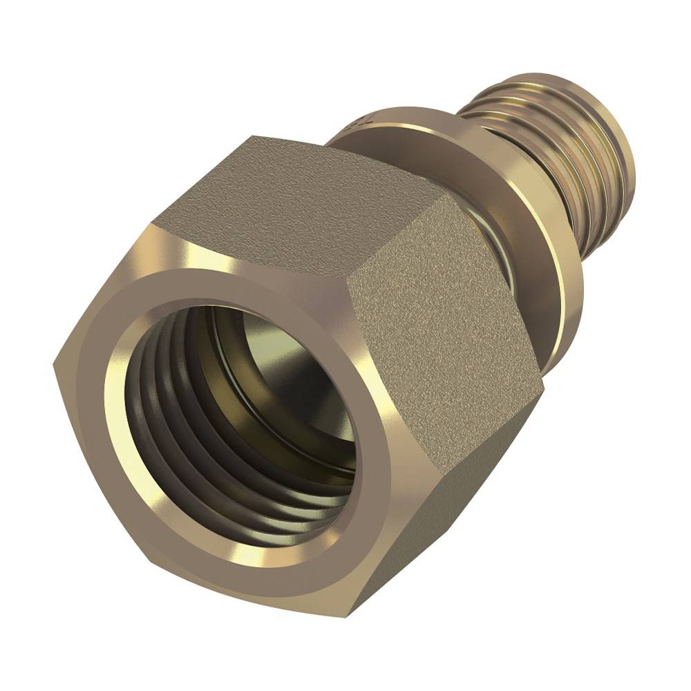 Соединение прямое TECEflex 20x3/4 ВР латунь 701521