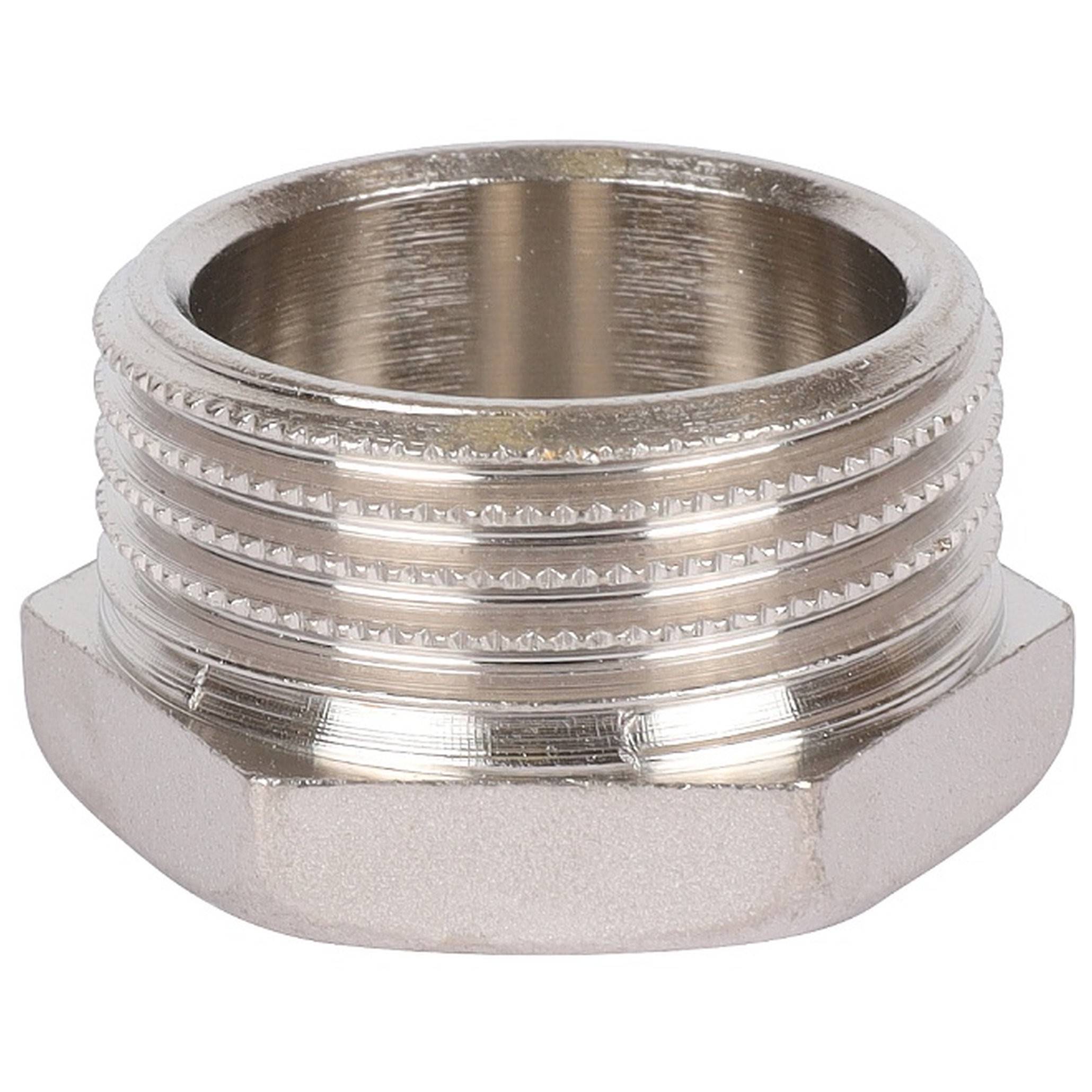 Заглушка резьбовая STOUT 1 НР никелированная SFT-0026-000001