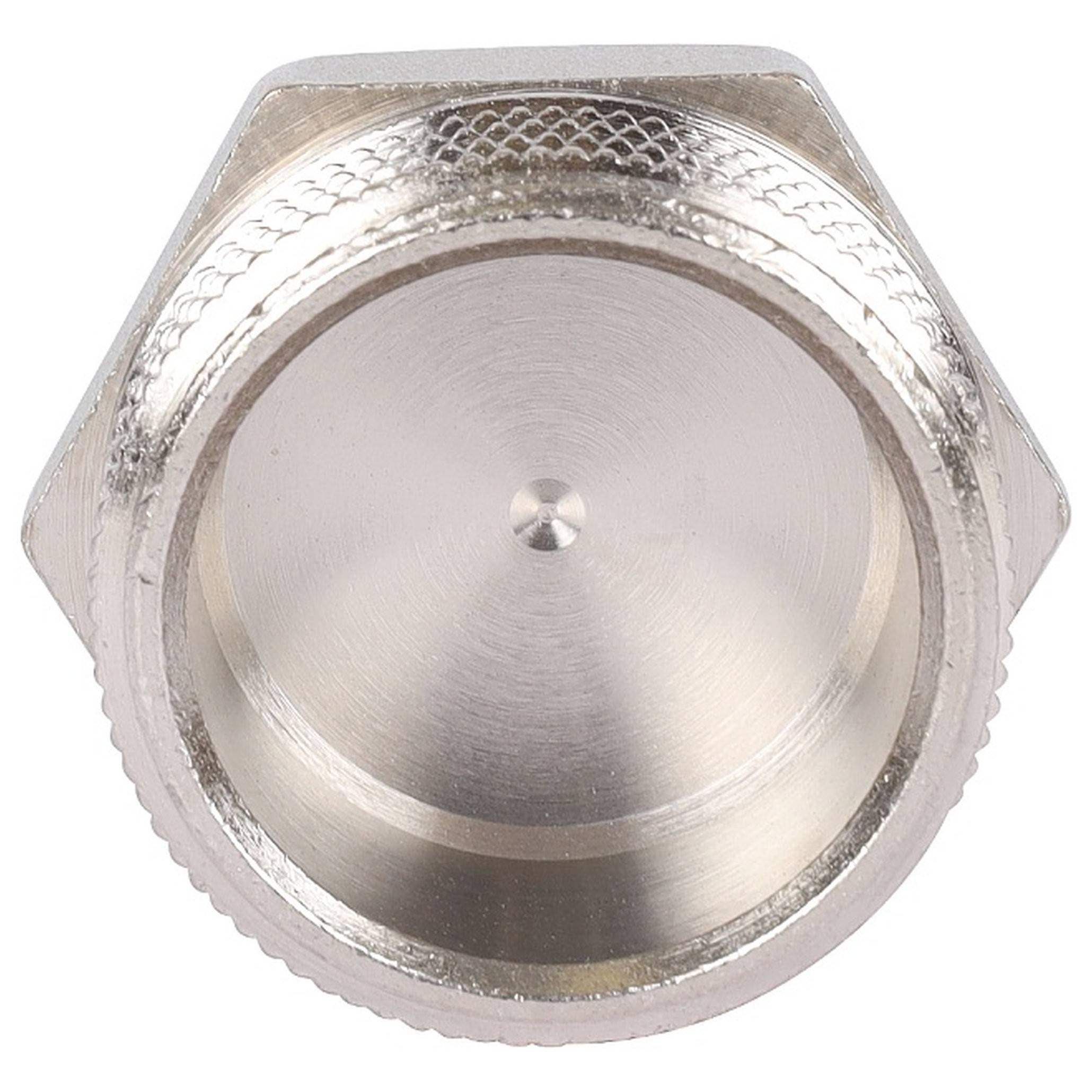 Заглушка резьбовая STOUT 1 НР никелированная SFT-0026-000001