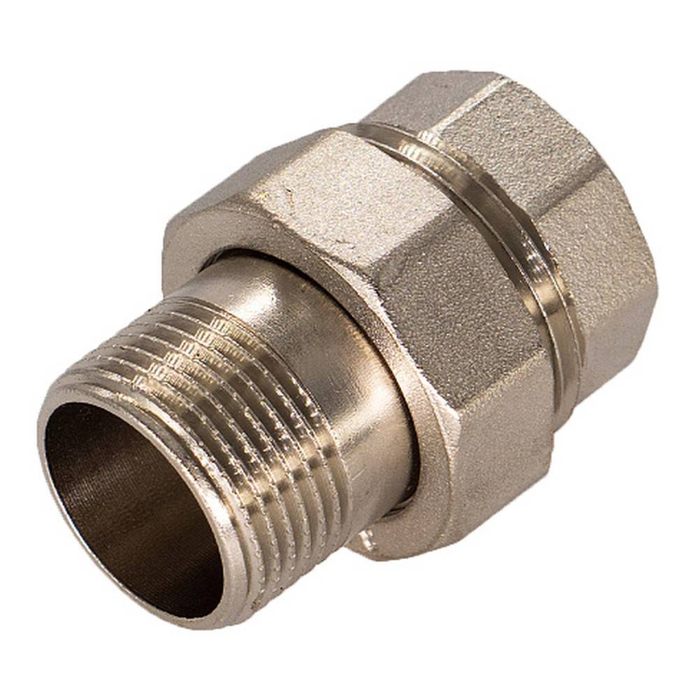 Соединитель прямой СТМ с накидной гайкой 1/2 дюйма г/ш НС-1229537