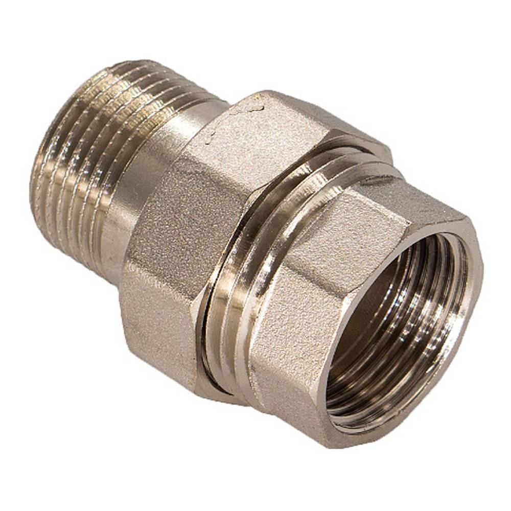 Соединитель прямой СТМ с накидной гайкой 1/2 дюйма г/ш НС-1229537