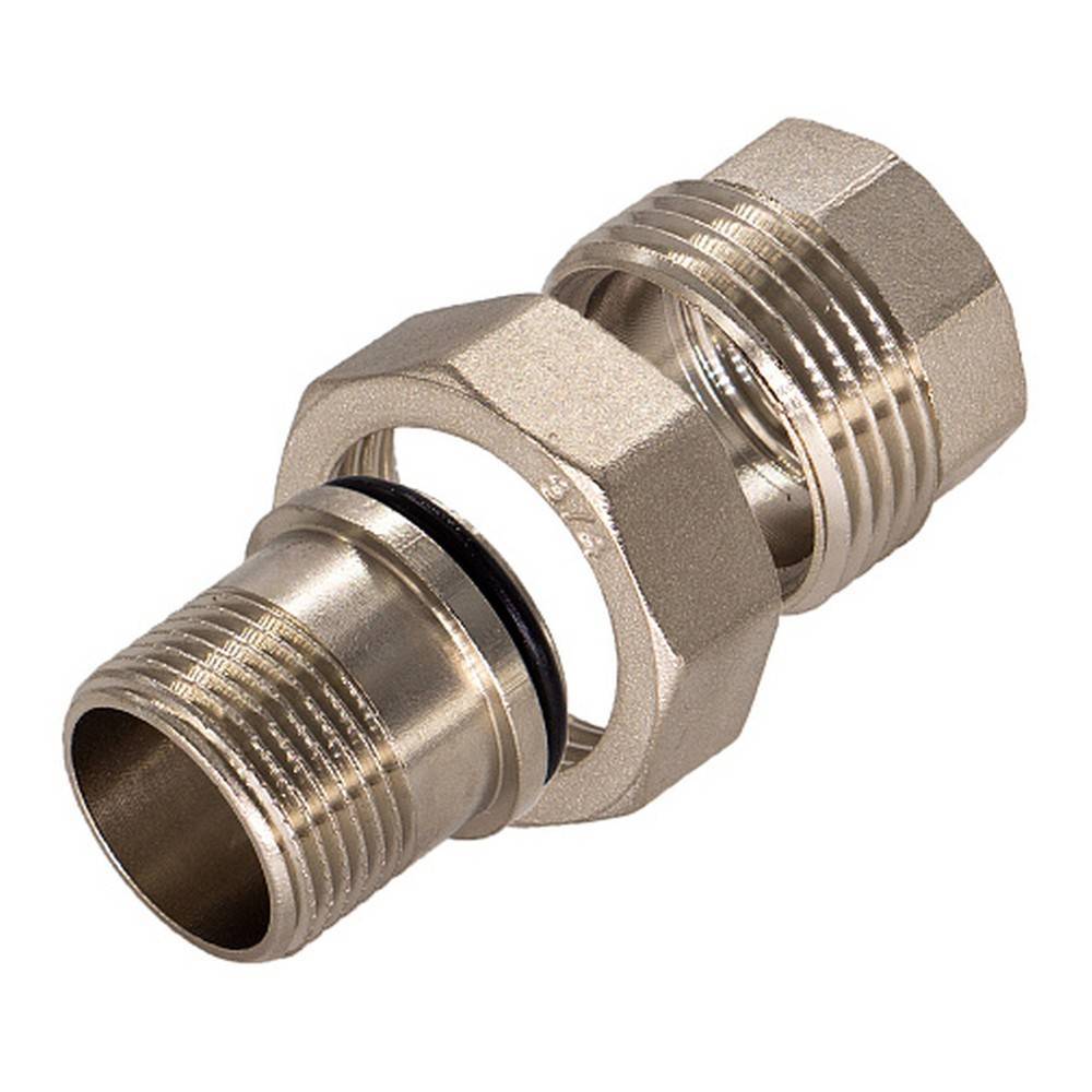 Соединитель прямой СТМ с накидной гайкой 1/2 дюйма г/ш НС-1229537