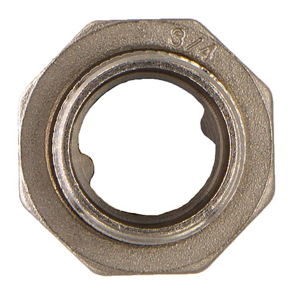 Соединитель прямой СТМ с накидной гайкой 1/2 дюйма г/ш НС-1229537