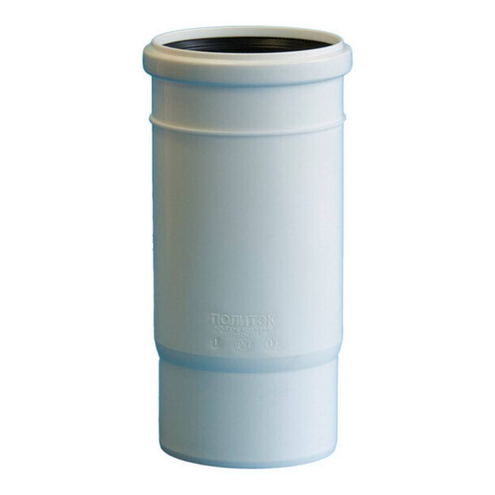 Патрубок компенсационный Политэк 110 мм полипропилен 900100050