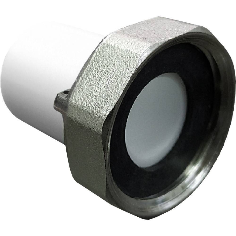 Штуцер полипропиленовый Valfex с накидной гайкой 20 мм x 3/4 10103020