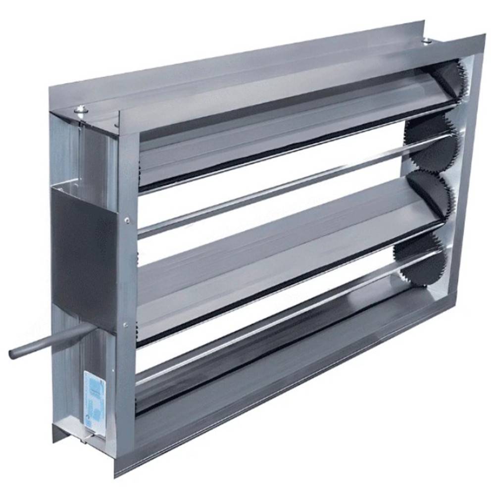 Клапан воздушный алюминиевый Ровен ВК-200х200-ЭП