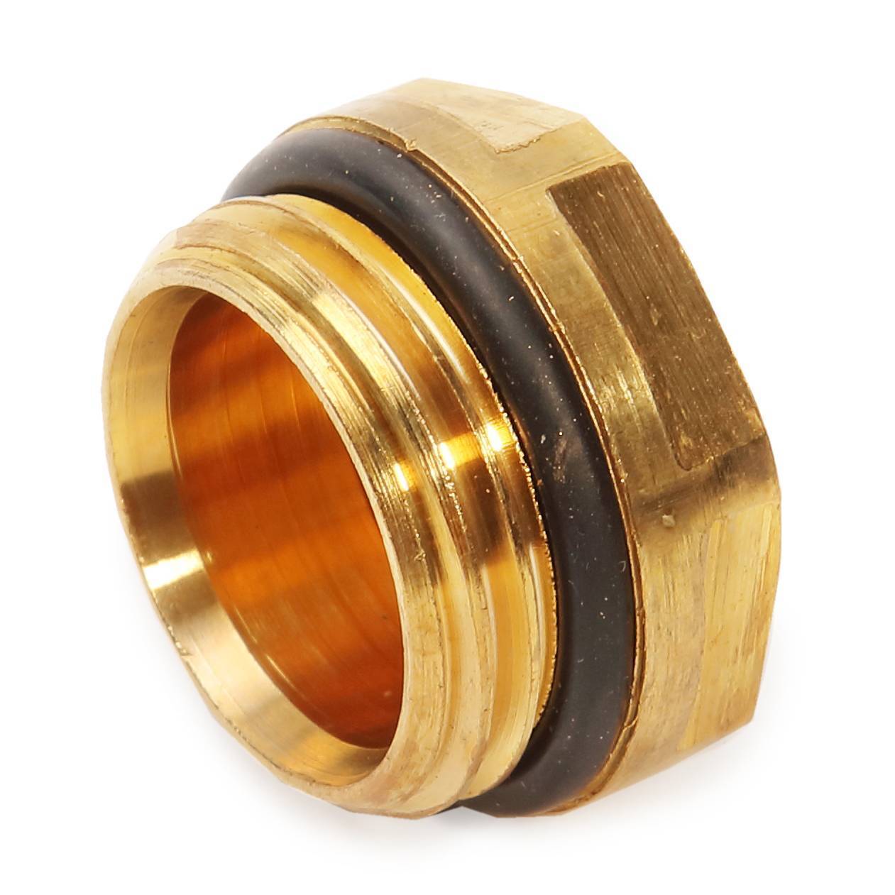 Пробка для радиатора Giacomini 1/2 наружная резьба латунь R92Y003