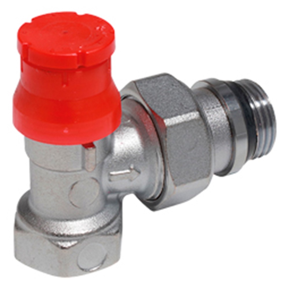 Клапан термостатический Giacomini R401P угловой с преднастройкой 3/4 R401PX234