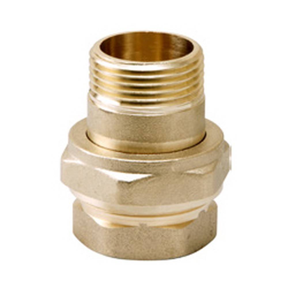 Соединитель прямой разъемный VIEIR американка под прокладку ВН 1/2 латунь HJS33