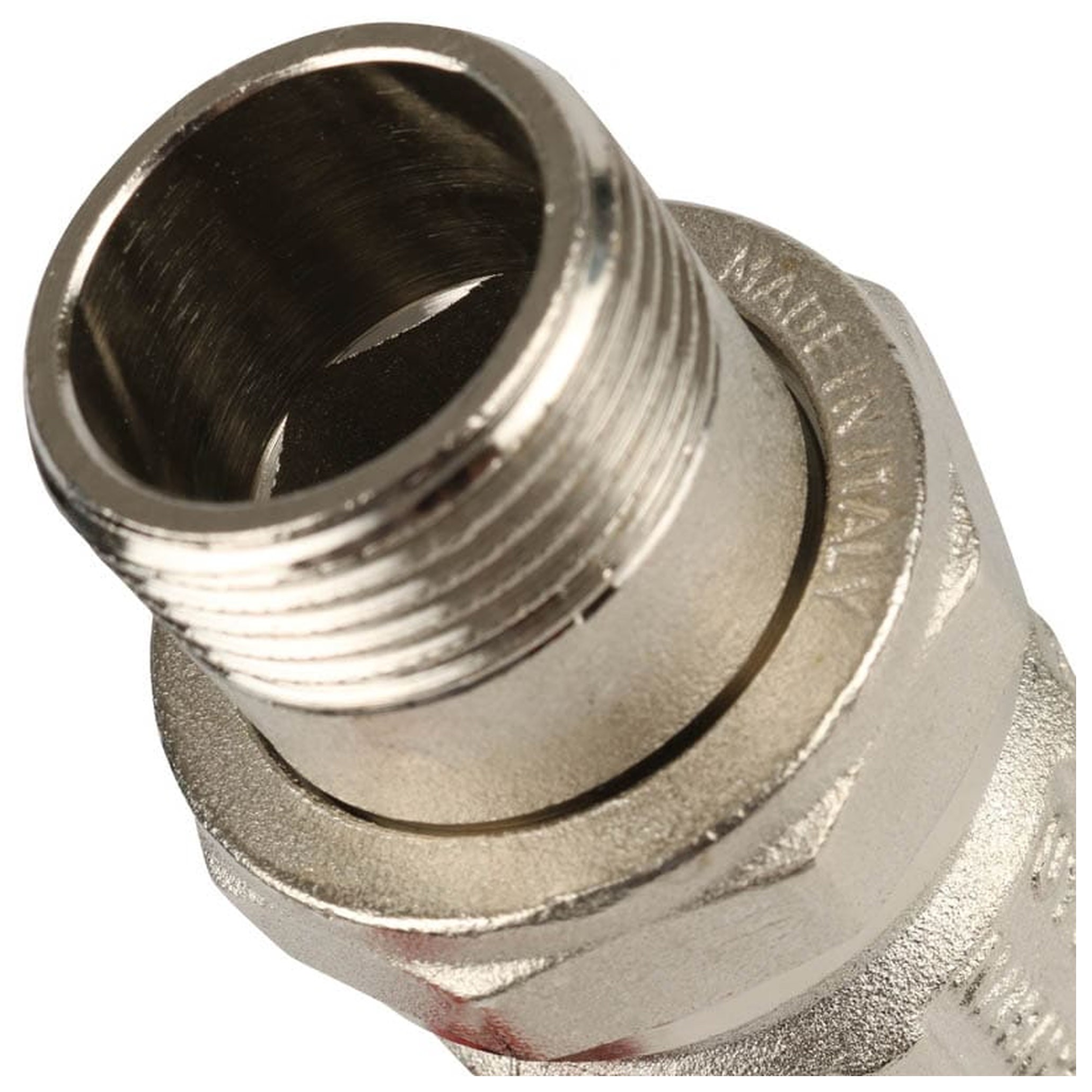 Кран шаровой Itap IDEAL 1 дюйм ВР-НР с накидной гайкой ручка-бабочка 0980100