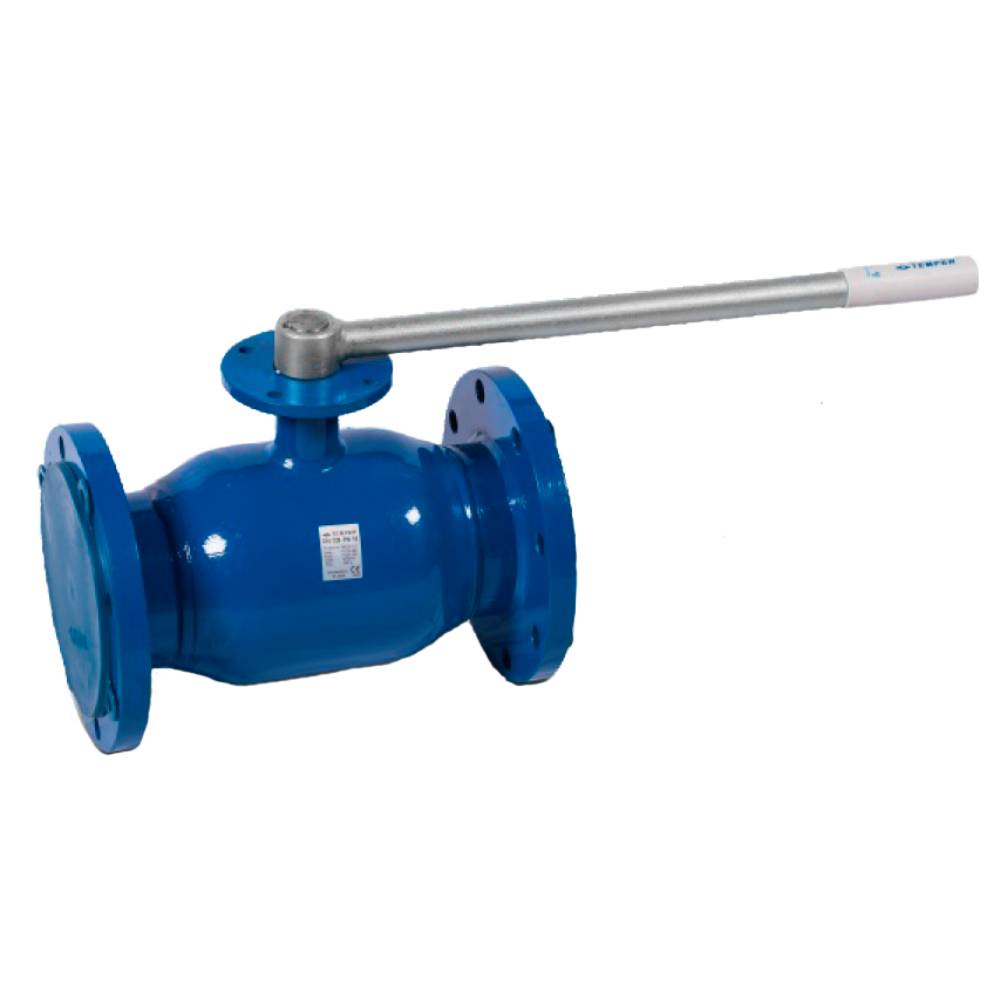 Кран шаровый TEMPER DN150 PN16 стандартнопроходной фланцевый 28320150