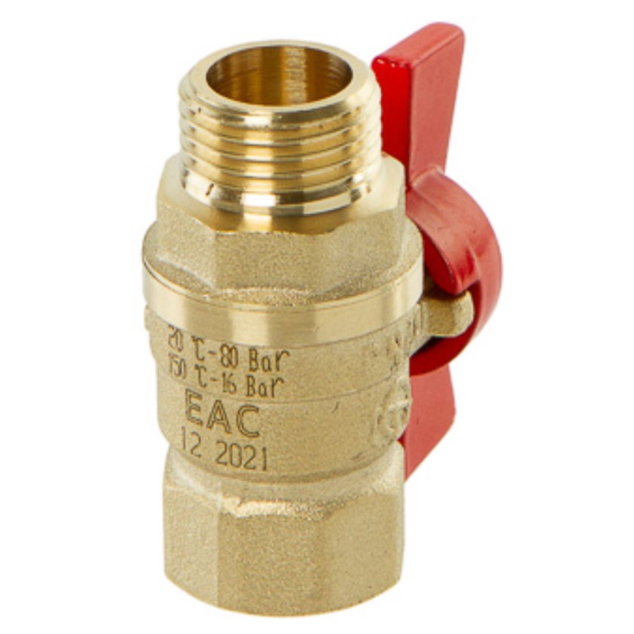 Кран шаровой ГАЛЛОП СТАНДАРТ 231 бабочка ВН DN 15 PN 40 231