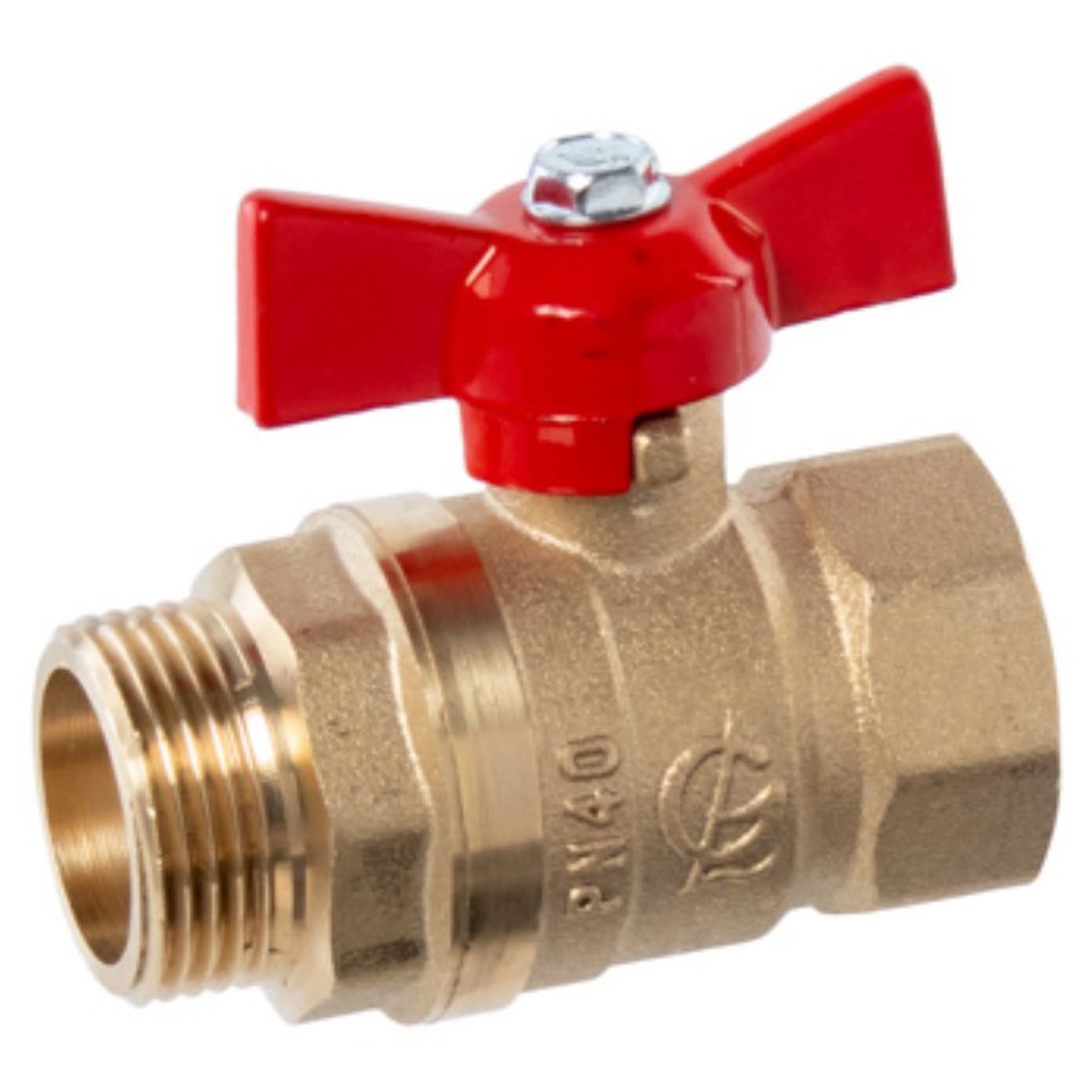 Кран шаровой ГАЛЛОП СТАНДАРТ 231 бабочка ВН DN 20 PN 40 231