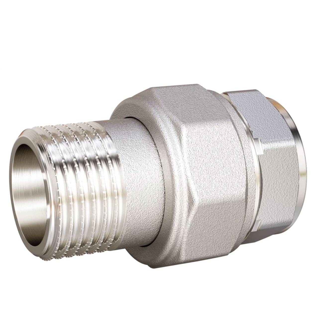 Соединение разъемное прямое LD американка DN20 вн-нр латунь LD.67.510.20