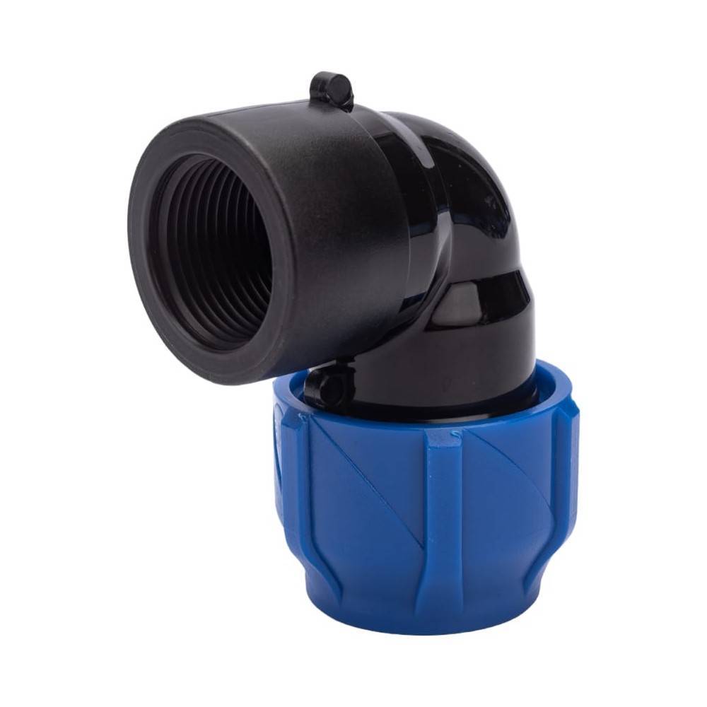 Отвод компрессионный VALFEX 25 мм х 3/4 внутренняя резьба 1425684