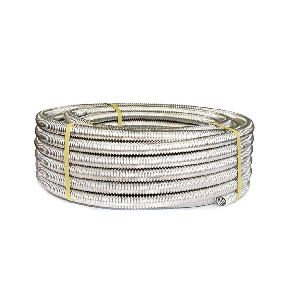 Труба гофрированная из нержавеющей стали VIEIR 20 мм бухта 60 м 1501186