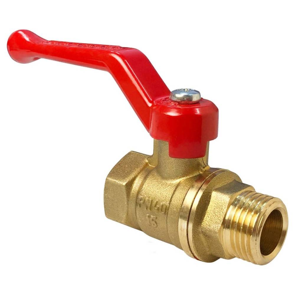 Кран шаровой VALFEX 1 1/4 ВР/НР рычаг латунный 11Б27фт1М VF.215.NR1.114