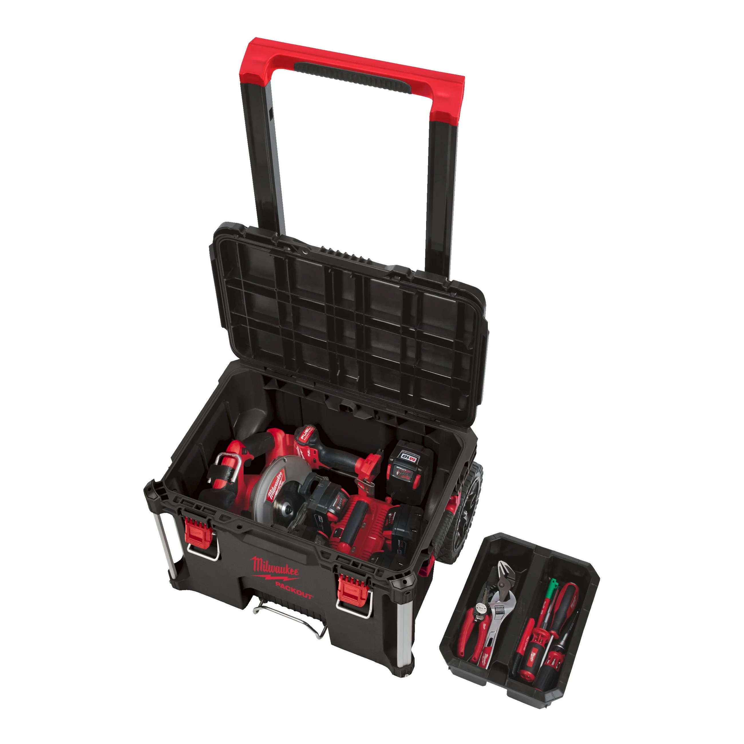 Ящик инструментальный на колесах Milwaukee PACKOUT 4932464078